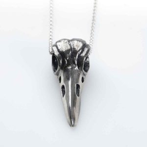 Collar cabeza de pájaro