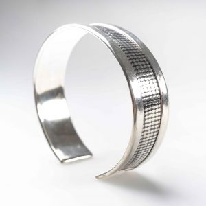 Pulsera de plancha cuadrados