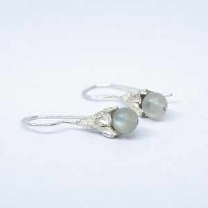 Pendientes flor luna